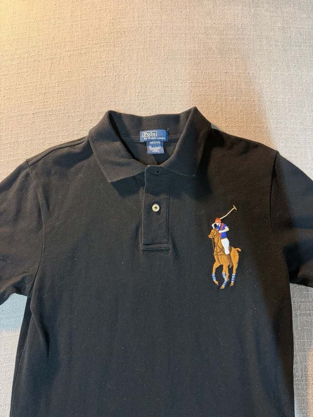 Polo Ralph Lauren Big Pony Polo Black Size M